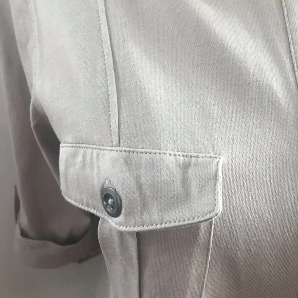 Style & Co. Button-up Top - Size LP - Picture 2 of 9